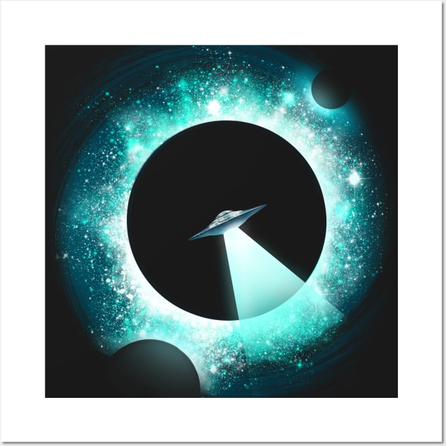 Black Hole Sightings Wall Art by opawapo